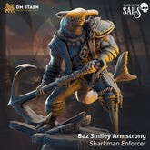 Baz Smiley Armstrong - Sharkman Enforcer - Hammerhead